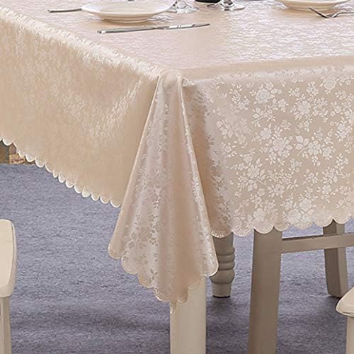 RXIN Vinyl Table Cloth for Kitchen Dining Table Waterproof PVC Tablecloth for Rectangle Table(53"x 70" Inch)