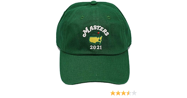 2021 Masters Green Caddy Hat at Amazon 