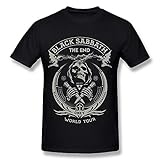 LEONA Black Sabbath The End Tour T-shirts For Men Black