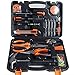 Hi-tech 45-Piece Homeowner's Tool Kit,General Household Hand Tool Set