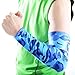 COOLOMG 1PCS Child Kids Boys Girls Youth Anti-slip Arm Sleeves Cover Skin UV Protection Sports Stretch Basketball Running Cycle Adult