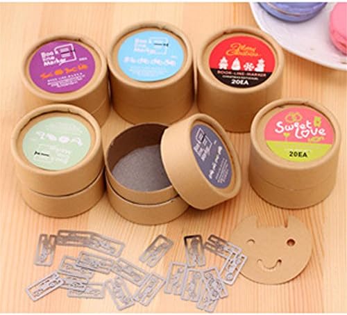 ZJKC 4 PCS Random Pattern Mini Metal Bookmark Metal Bookmarks Stationery Bookmark Book Mark Book Supplies Novelty Metal Shaped Paperclips Bookmark Book Line Marker Box