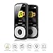 Wiwoo 8GB MP3/MP4 Player with FM Radio/Voice Recorder, with Independent Lock & Volume Control,Expandable Up to 64GB,Long Playing time(Black)