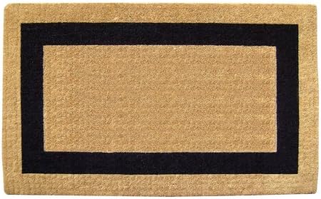 Nedia O2031 Not Applicable Heavy Duty  38" x 60" Coco Mat Black Single Picture Frame, Plain