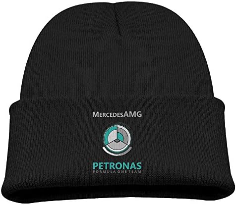 Mercedes AMG Petronas Racing Black Kids Sports Knit Hat