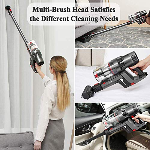 Proscenic P11 Cordless Cleaner, 450W Stick Vacuum with 25000pa Powerful