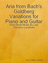 Air On the G String by Bach for Organ and Guitar - Pure Sheet Music By Lars Christian Lundholm