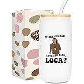 kdxpbpz Twilight Saga Iced Coffee Cup, 16 oz Coffee Glass Cup with Lid Straw, Twilight Gifts for Women Teen Girls Movie Fans