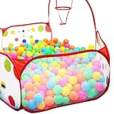 SMTSMT 2016 Pop up Hexagon Polka Dot Children Ball Play Pool Tent Carry Tote Toy