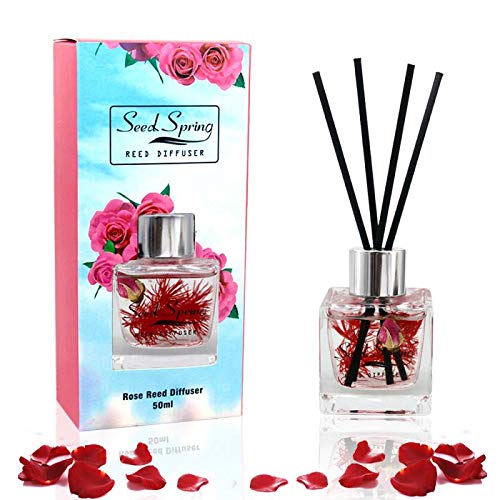 Seed Spring リードディフューザー ローズの香り 50ml 