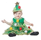California Costumes Baby-Girls Infant Lil' Christmas Tree, Green, Large