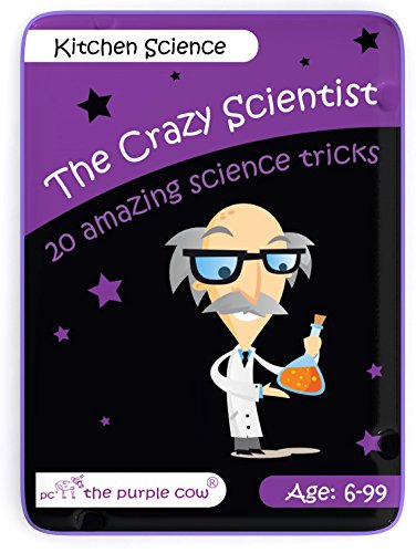 The Purple Cow The Crazy Scientist Tricks Card Set Game, Kitchen Science