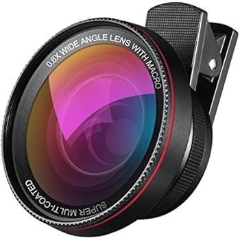 Amazon.com: AMIR Phone Camera Lens, 0.6X Super Wide Angle