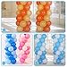 NIUBER Balloon Column Kit - 2 Set Balloon Column Kit Base and Pole 5.08 Feet Height and 50Pcs Balloon Rings with Water Fillable Base Balloon Stand Kit