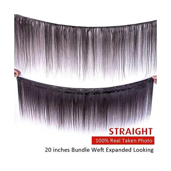 4 Bundles Brazilian Straight Hair Bundles 22 24 26 28 inch  display picture 1