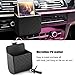 Yosoo Car Auto Seat Back Interior Air Vent Cell Phone Holder Pouch Bag Box Tidy Storage Bag Case Organizer with Hook (Black)