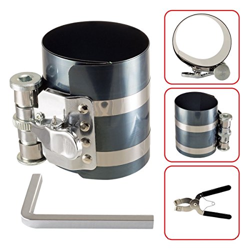 Click Here to See More Images Plum Garden Piston Ring Installer Removal Kit Ratchet Plier Remover Expander Engine Tool