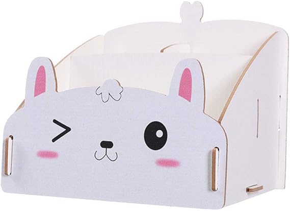 Caja de almacenamiento de escritorio, chica Organizador de escritorio