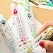 Roller Correction Tape Sticker Machines,Plus Corporation Decoration Rush Tape Pen，Novelty Cute Cartoon Stationery Masking Tape DIY Scrapbooking Stickers Diary Decor Tape (4PCS/Pack)