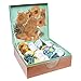 Van Gogh Coffee Mugs in Keepsake Box - Bone China - 11 Ounce Mugs - Set of 4