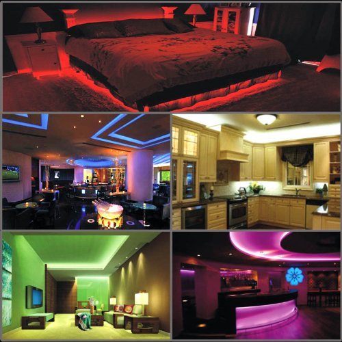 Image result for 5050 300 led strip light home ceiling rgb