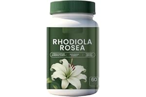Rhodiola Rosea | Stress Support | Mental Focus & Energy | Non-GMO And Vegetarian | 60count,1pcs