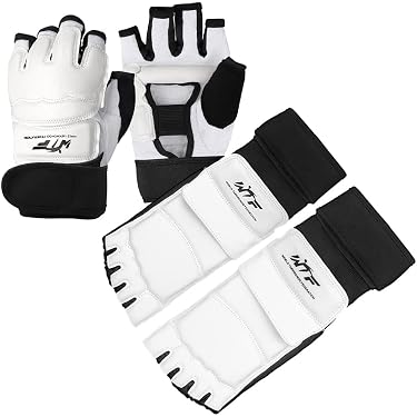 Set De Protección Milageto Para Entrenamiento – Guantes Y Protectores De Pies Para MMA, Boxeo Y Artes Marciales