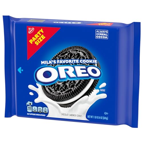 OREO CHOCOLATE SANDWICH COOKIES, PARTY SIZE, 24.16 OZ