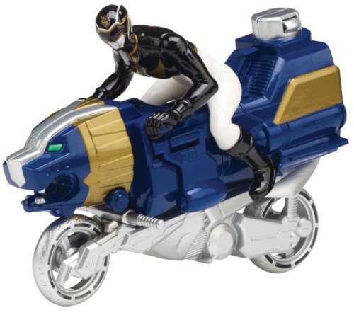 Power Rangers Megaforce Sea Lion Black Ranger Cycle