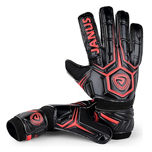 JYH Professional Adult & Youth Latex Soccer Goalkeeper Gloves,Strong