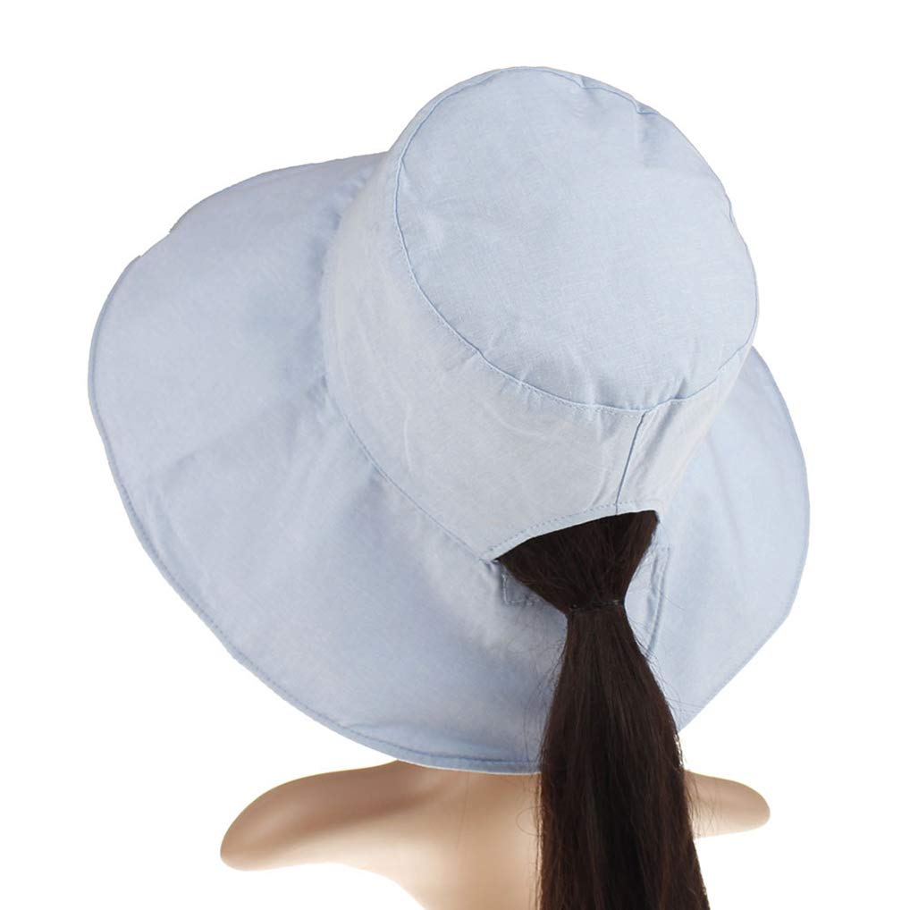 Accessories Ponytail-Sun Hat Wide Brim 
