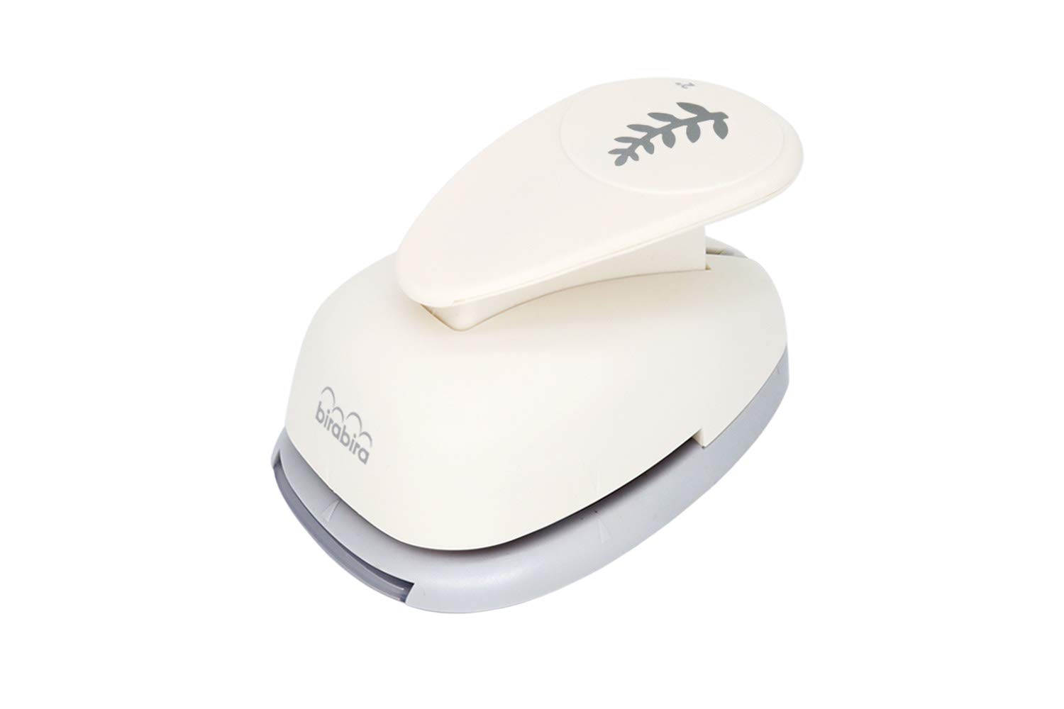 Bira 2 inch Rock Fern punch, Lever Action Craft Punch for Paper Crafting Scrapbooking Cards Arts