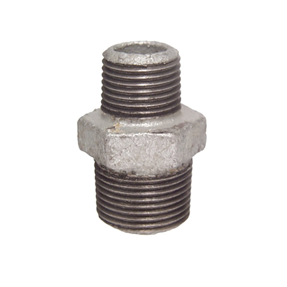 Red. Double Nipples z-c 1x3/4