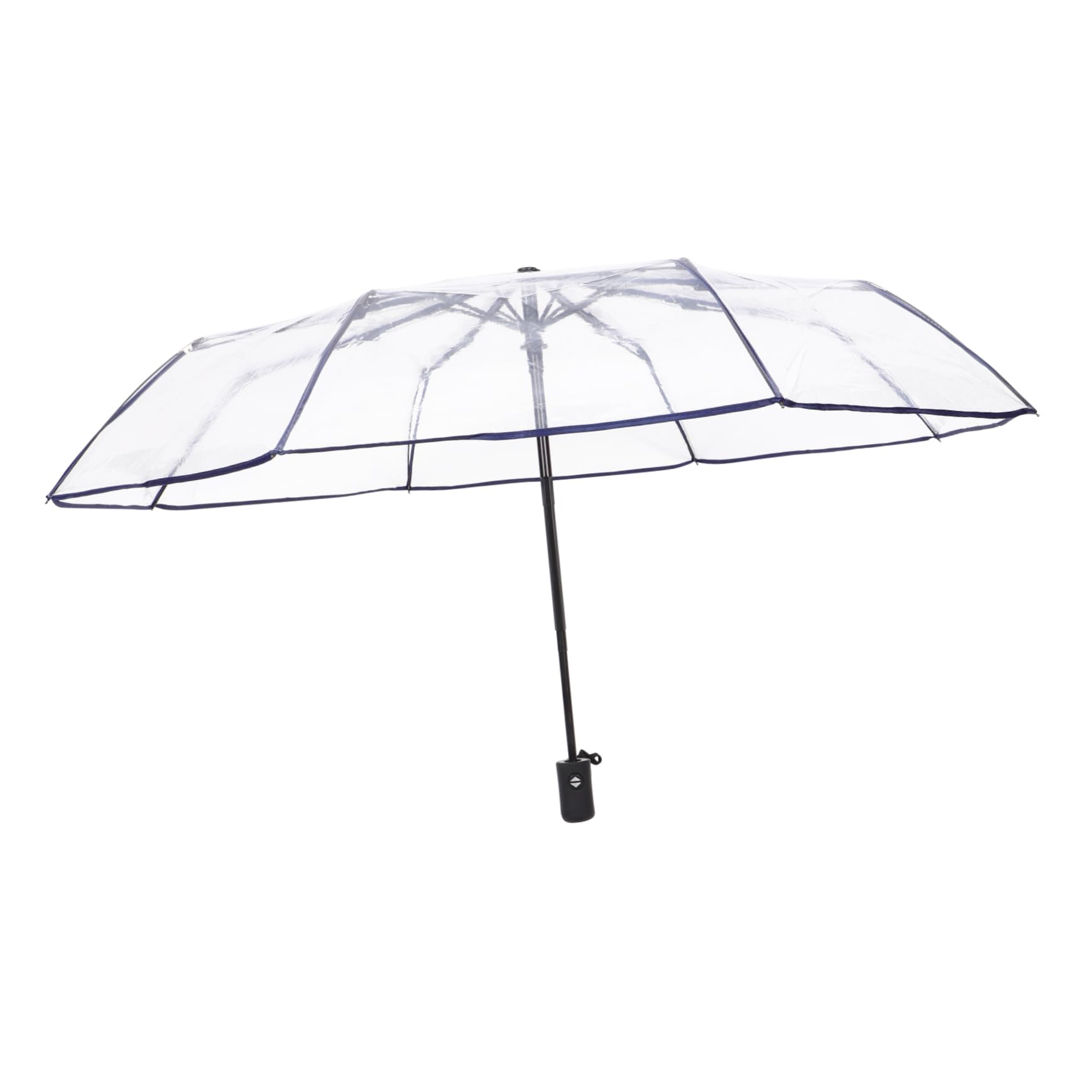 VALICLUD Folding Umbrella Automatic Transparent Umbrella Auto Open Foldable Umbrella Clear
