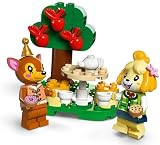 LEGO Animal Crossing Isabelle’s House Visit 77049 with 2 Minifigures Fauna view 4