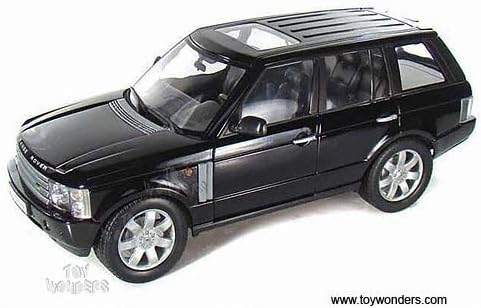 12536bk Welly - Land Rover Range Rover Suv w/ Sunroof (2003, 1:18, Black) 12536 Diecast Car Model Auto Vehicle Die Cast Metal Iron Toy Transport by diecarstond