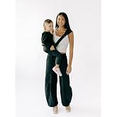 Tushbaby Liftoff Toddler Sling - Minimalist, Easy-On Toddler Carrier for Quick Carrying &ndash; Compact, Comfortable, and Stylish with Built-in Phone Pocket &amp; Bottle Holder (Black)