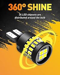 OXILAM Upgraded 912 921 LED Bulb Reverse
