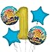 Lion Guard Balloon Bouquet 1st Birthday 5 pcs - Party Supplies