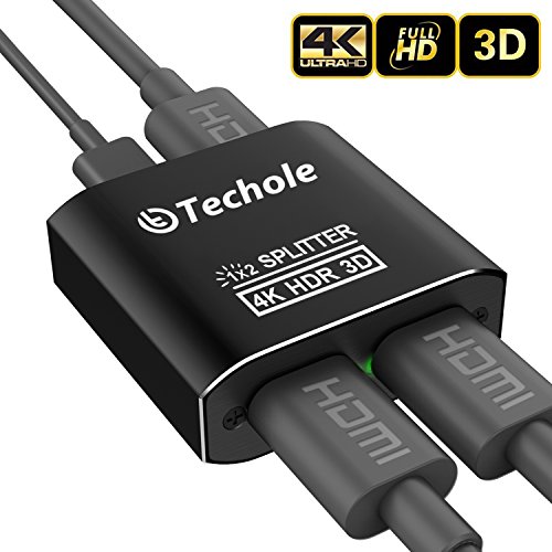 HDMI Splitter 1 In 2 Out 4K HDR 3D Signal V1.4 Powered HDCP Bypass Supports New 652054818508 eBay