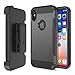Trianium Duranium Holster Case Compatible with iPhone Xs & iPhone X Case (5.8