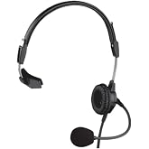 Telex PH-88R Lightweight Single Sided Headset for RTS, 150Hz-4kHz Frequency Range