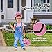 WORKPRO 23-piece Girls Tool Kit with Real Hand Tools, Safety Goggles, Storage Bag|Home DIY & Woodworking - Pink