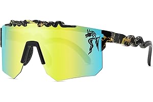 RICONE Two Sizes Cycling Sunglasses Polarized UV400 for Adults Youth Boys Girls Men Women Baseball Sports Glasses Outdoor