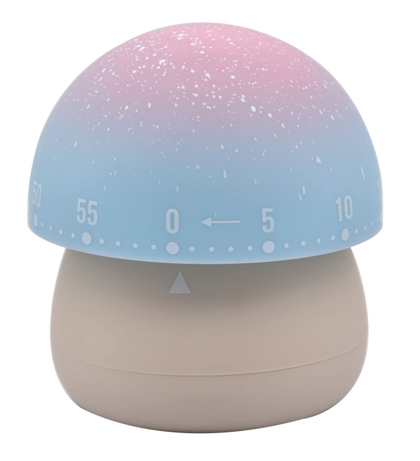 Ranvi Dream Mushroom Mechanical Timer Kids Time Manager for Cooking, Home, Classroom, Study, Daily (Beige)