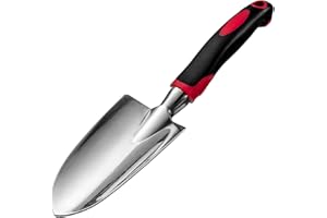 SXBBSMC Garden Trowel, Hand Shovel, 1 Piece Cast-Aluminum Heavy Duty Gardening Tool, Garden Hand Tools for Men, Women and Kid