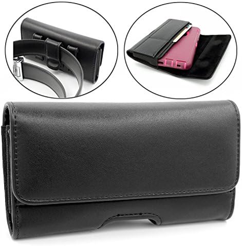 iphone 7 Belt Clip Case,Premium Leather Holster Pouch Loops Carrying Case with ID Card Holder for Apple iphone 7,6s,6,Samsung S8 (Fits with OtterBox Commuter / Symmetry / Strada / LifeProof Case On)