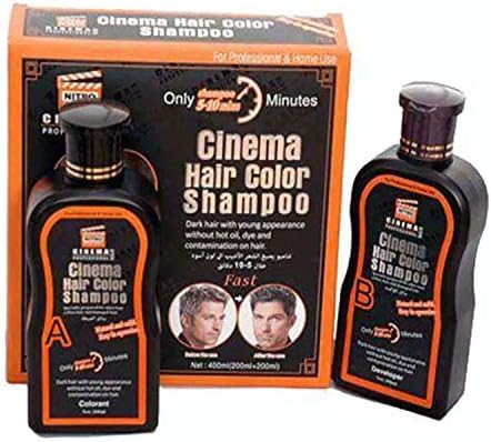 Cinema Black Dye Shampoo For Men And Women Buy Online At Best Price In Uae Amazon Ae
