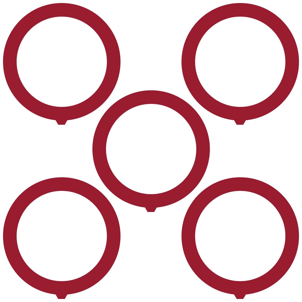 5 Pcs Canister Flush Valve Seal Compatible with Kohler,YuCool Silicone Material Toilet Tank Parts Replacement for K-GP1059291 for K-4436 Part