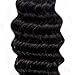 Ali Bling Deep Wave Wigs Lace Front Glueless Wigs Human Hair Pre Plucked for Black Women 13x4 HD Transparent Lace Deep Wave Frontal Curly Wigs 150% Density with Baby Hair, Hairline Natural Color